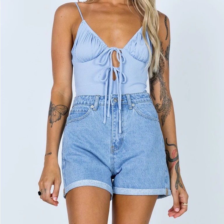 Princess Polly Shyla Denim Shorts